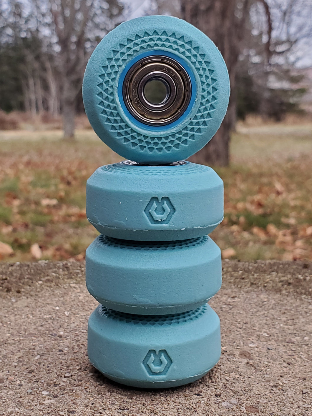 Chroma antirocker wheels turquoise